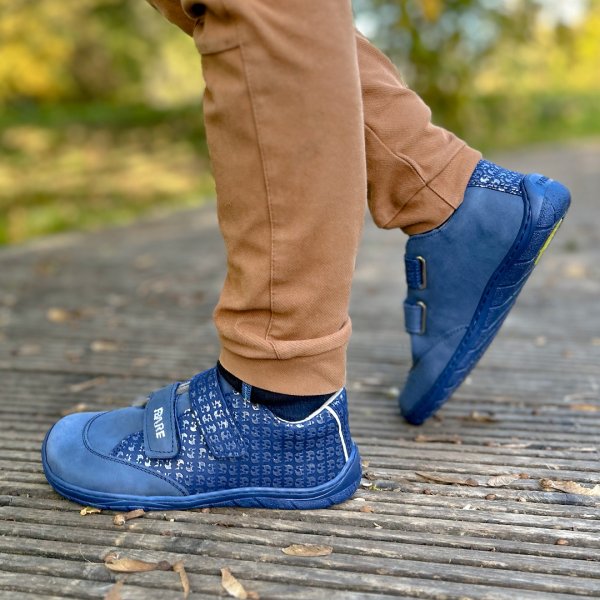FARE BARE HAPPYFOOT kid's all-year shoes blue
