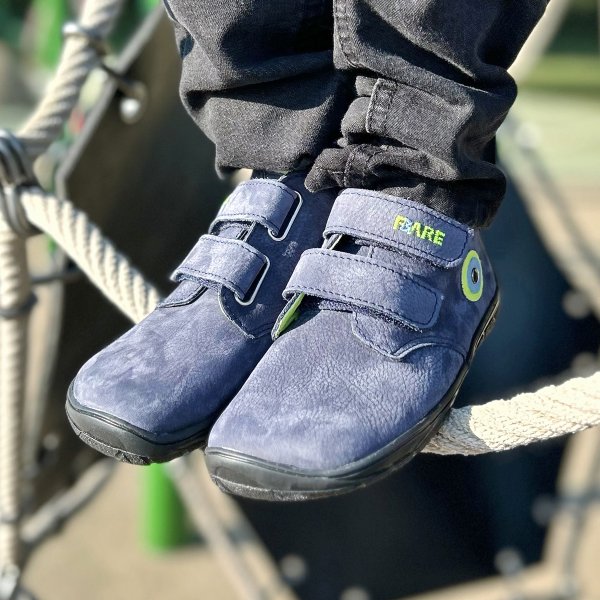 FARE BARE HOLEBY dětské celoroční boty modré