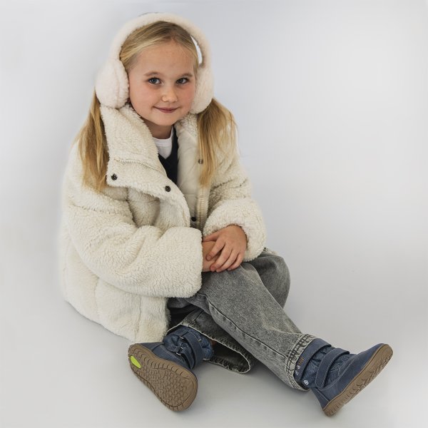 FARE BARE FINKY kid’s winter waterproof shoes blue