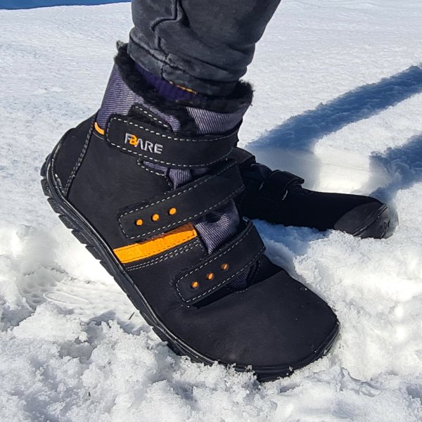 FARE BARE FJORDKY winter waterproof shoes black