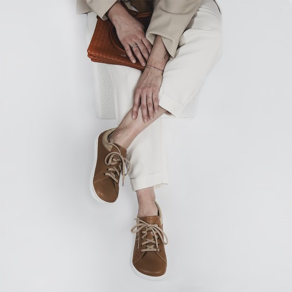 FARE BARE ELEGANT celoroční boty hnědé