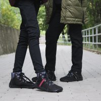 FARE BARE FJORDKY celoroční nepromokavé kotníkové boty černé