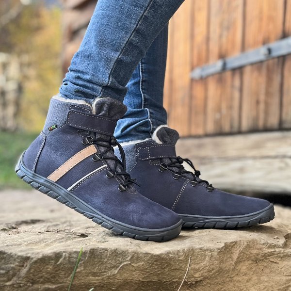 FARE BARE FJORDKY winter waterproof shoes blue