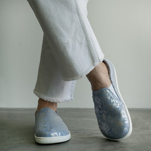 FARE BARE SLIP-ON tenisky modré