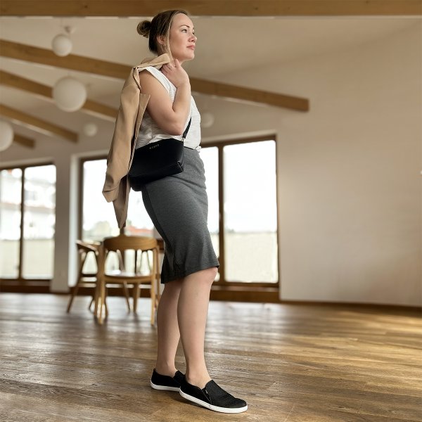 FARE BARE SLIP-ON shoes black