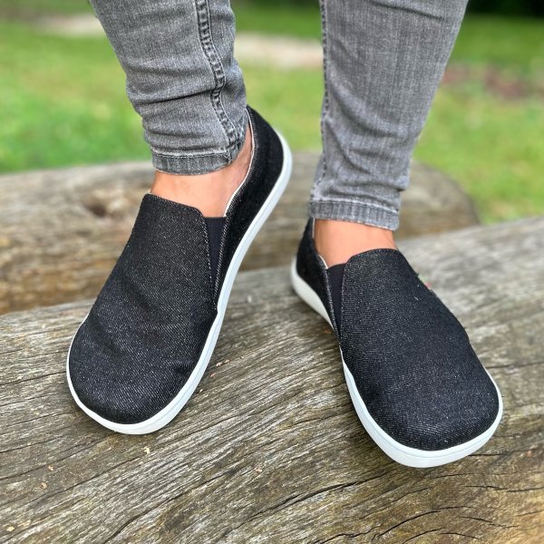 FARE BARE SLIP-ON shoes black