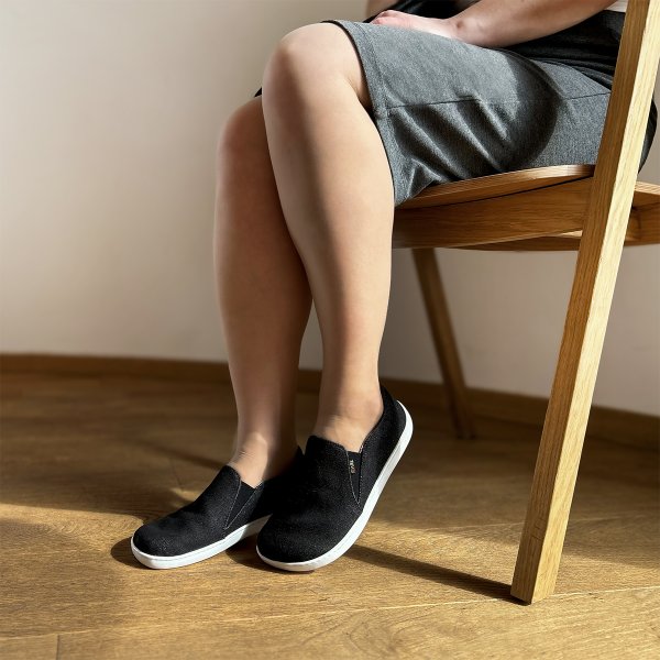 FARE BARE SLIP-ON shoes black