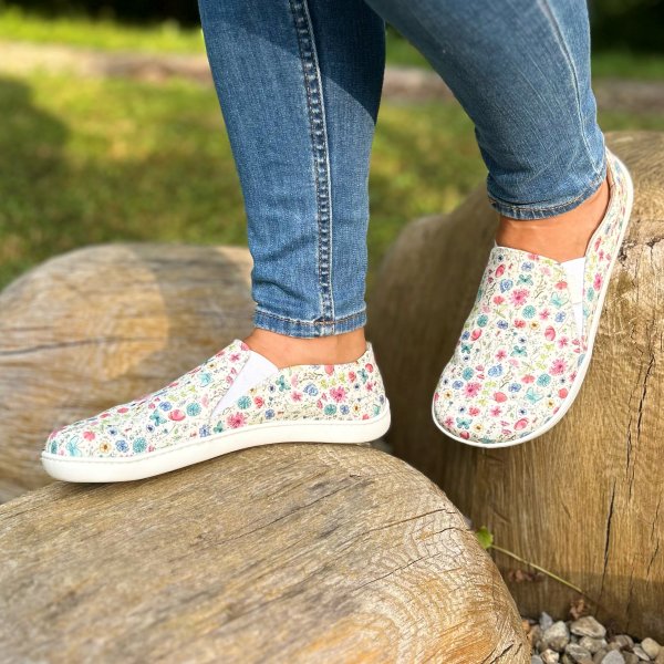 FARE BARE SLIP-ON shoes flower