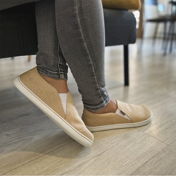 FARE BARE SLIP-ON shoes beige