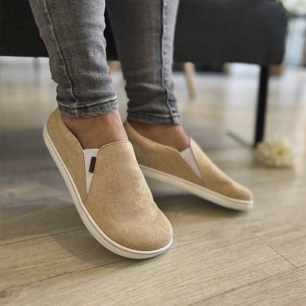FARE BARE SLIP-ON shoes beige