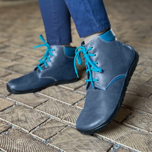 FARE BARE NIVELLA zimní kotníkové boty modré