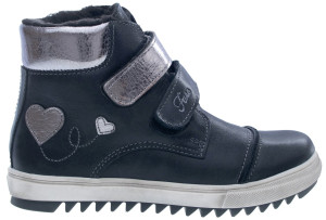 FARE KLASIK TYROLKY dětské zimní kotníkové boty černé