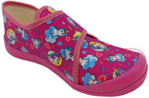 Dětské papuče na suchý zip 