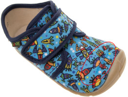 FARE BARE dětské papuče na suchý zip