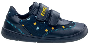 FARE MID-WIDE TRIP dětské celoroční nepromokavé boty černé