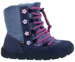 FARE MID-WIDE SNĚHULE dětské zimní nepromokavé boty modré