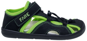 FARE MID-WIDE NEO dětské sandály černé