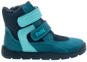 FARE MID-WIDE FROSTKY dětské zimní nepromokavé boty petrolejové