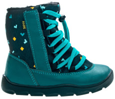 FARE MID-WIDE SNĚHULE dětské zimní nepromokavé boty petrolejové