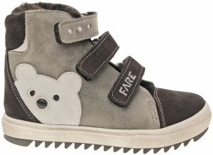 FARE KLASIK TYROLKY dětské zimní kotníkové boty černé