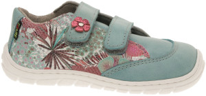 FARE BARE DARIANKY dětské celoroční boty tyrkysové květ