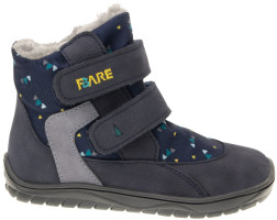 FARE BARE FROSTKY dětské zimní nepromokavé boty modré