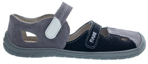 FARE BARE TRIPOLIS sandály černo-šedé